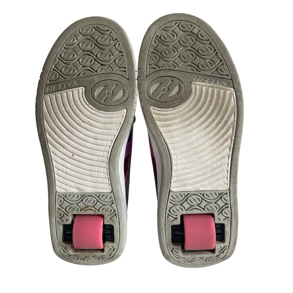 Heelys Split Stars Skate Shoe Pink Holographic Glitter Youth 6 / Women’s 7 - Picture 8 of 16